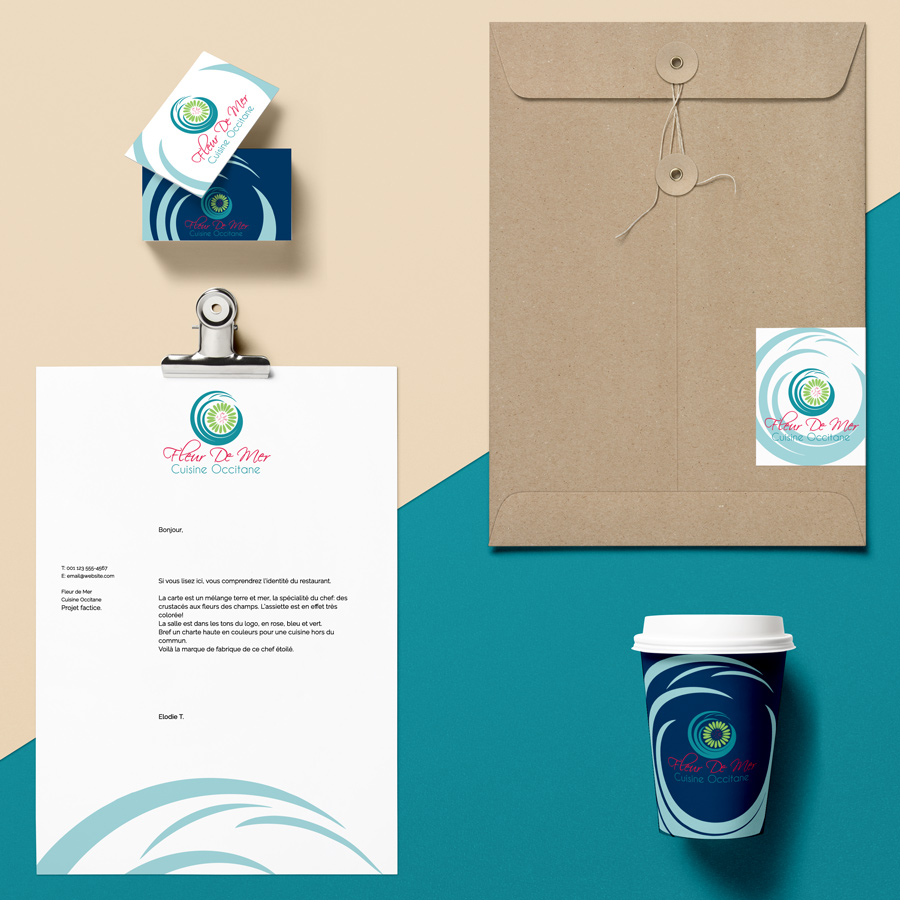 branding print de restaurant